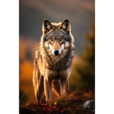 Wolf Portrait Canvas